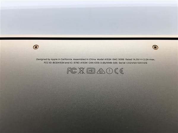 【中古】【安心保証】 MacBook 2017年 MNYK2J/A