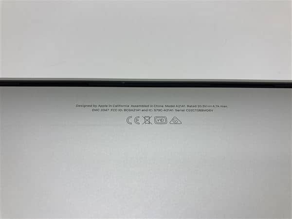 【中古】【安心保証】 MacBookPro 2019年 MVVL2J/A