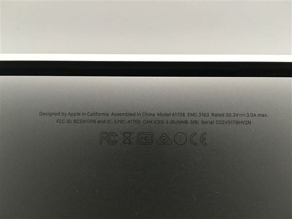 yÁzySۏ؁z MacBookPro 2017N MPXX2J/A