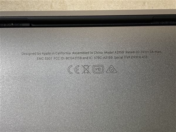 【中古】【安心保証】 MacBookPro 2019年 MUHN2J/A