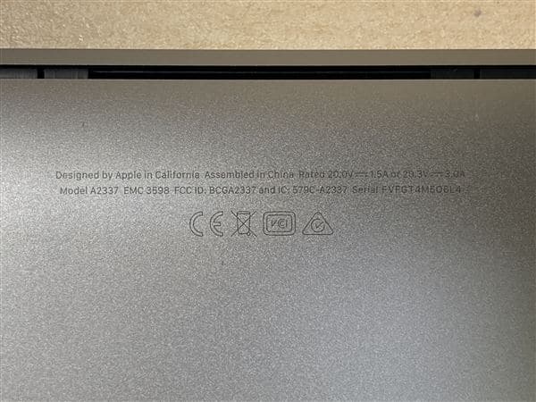 �y���Áz�y���S�ۏ؁z MacBookAir 2020�N MGN63J/A
