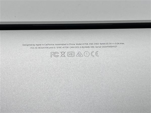 【中古】【安心保証】 MacBookPro 2017年 MPXX2J/A