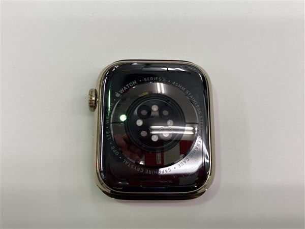 �y���Áz�y���S�ۏ؁z �o���h�� Series8[45mm/�Z�����[]�X�e�����X �S�[���h Apple Watch