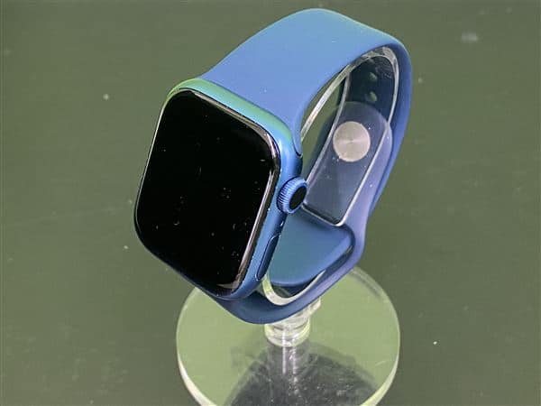 �y���Áz�y���S�ۏ؁z Series7[41mm/GPS]�A���~ �u���[ Apple Watch