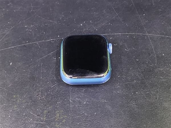 �y���Áz�y���S�ۏ؁z Series7[41mm/GPS]�A���~ �u���[ Apple Watch