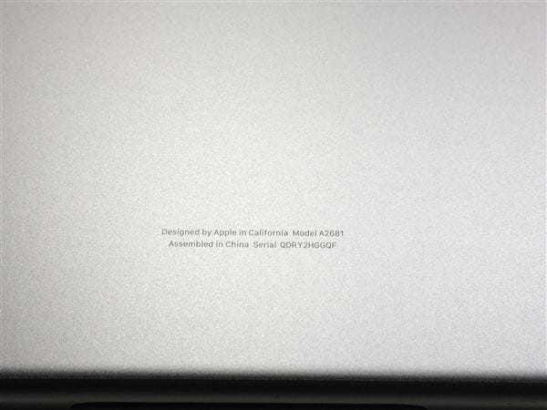 【中古】【安心保証】 MacBookAir 2022年 MLXW3J/A