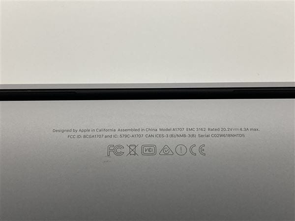 yÁzySۏ؁z MacBookPro 2017N MPTR2J/A