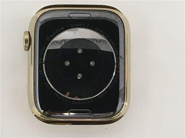 �y���Áz�y���S�ۏ؁z �o���h�� Series7[45mm/�Z�����[]�X�e�����X �S�[���h Apple Watch