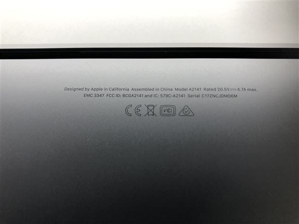 yÁzySۏ؁z MacBookPro 2019N MVVJ2J/A