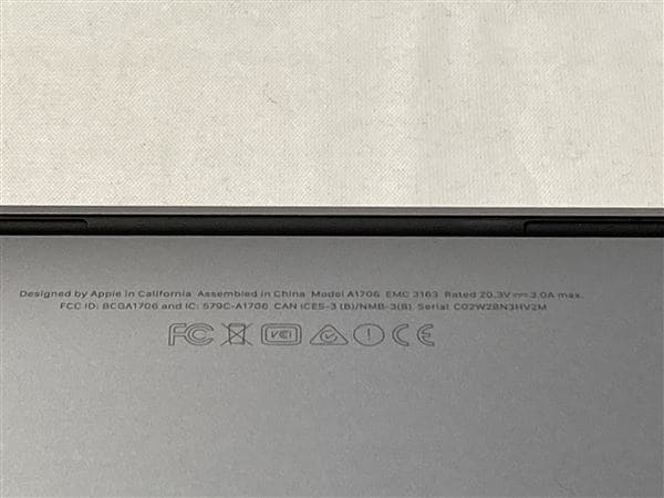 yÁzySۏ؁z MacBookPro 2017N MPXW2J/A
