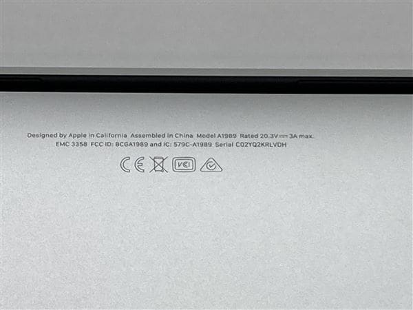 【中古】【安心保証】 MacBookPro 2019年 MV9A2J/A