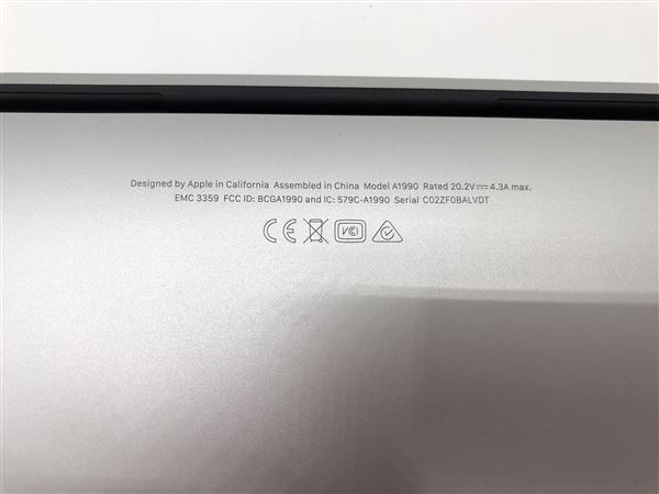 �y���Áz�y���S�ۏ؁z MacBookPro 2018�N MR972J/A