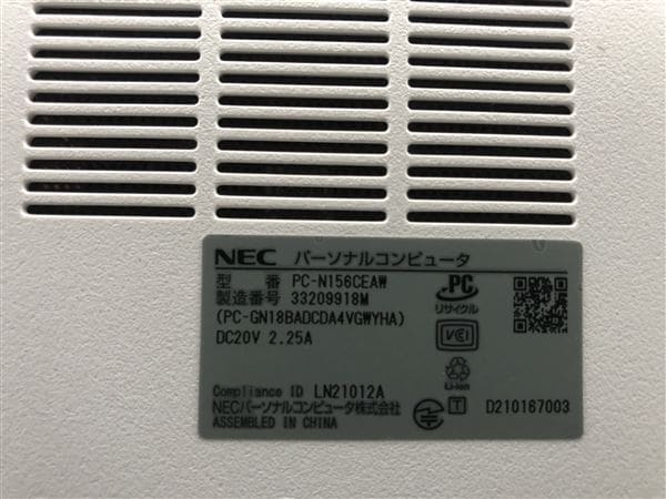 �y���Áz�y���S�ۏ؁z Windows �m�[�gPC 2021�N NEC