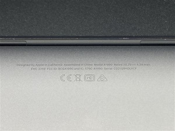 �y���Áz�y���S�ۏ؁z MacBookPro 2019�N MV902J/A