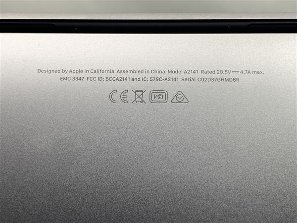 �y���Áz�y���S�ۏ؁z MacBookPro 2019�N MVVJ2J/A