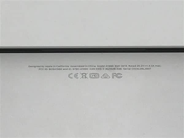 �y���Áz�y���S�ۏ؁z MacBookPro 2018�N MR962J/A