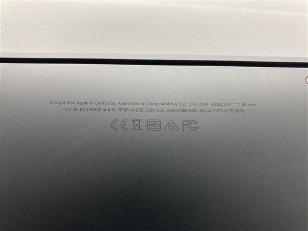 �y���Áz�y���S�ۏ؁z MacBookAir 2018�N MRE92J/A