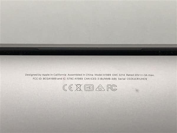 【中古】【安心保証】 MacBookPro 2018年 MR9R2J/A