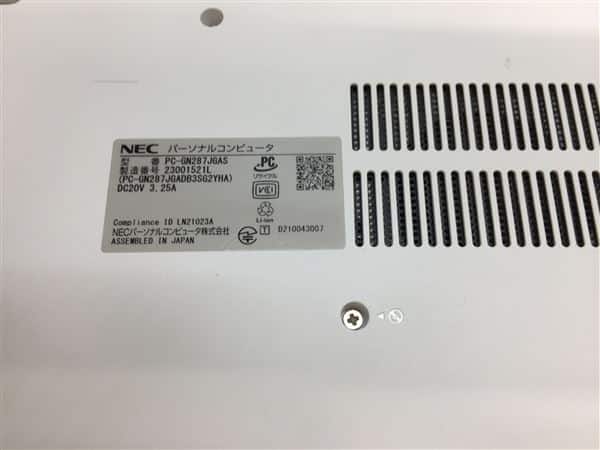 �y���Áz�y���S�ۏ؁z Windows �m�[�gPC 2020�N NEC