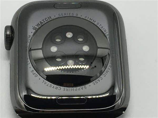 �y���Áz�y���S�ۏ؁z �o���h�� Series9[41mm/�Z�����[]�X�e�����X �O���t�@�C�g Apple Watch