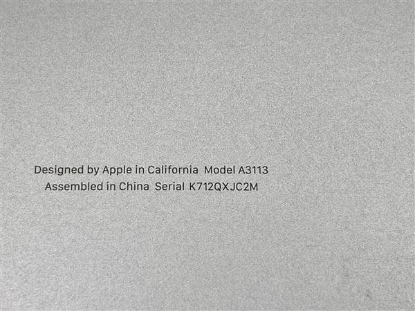 【中古】【安心保証】 MacBookAir 2024年 MRXN3J/A