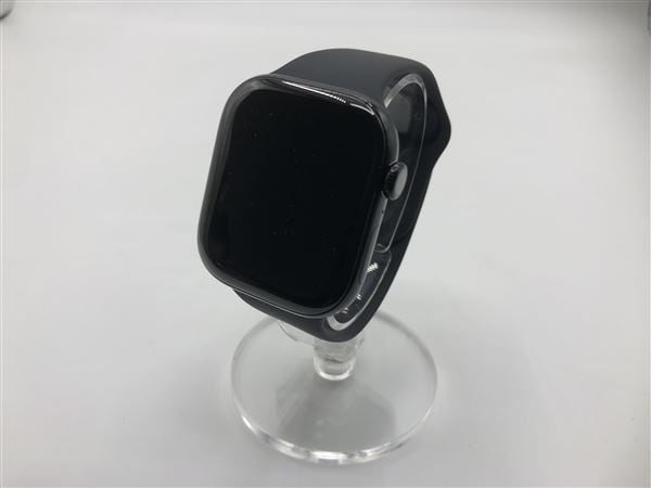 �y���Áz�y���S�ۏ؁z Series11[46mm/�Z�����[]�A���~ �W�F�b�g�u���b�N Apple Watch