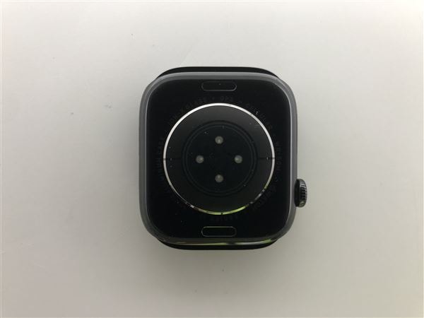 �y���Áz�y���S�ۏ؁z Series11[46mm/�Z�����[]�A���~ �W�F�b�g�u���b�N Apple Watch