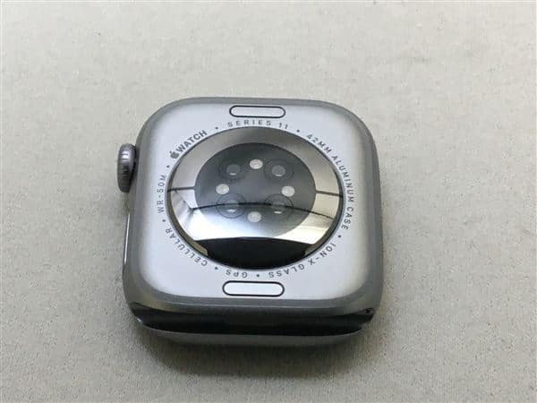 �y���Áz�y���S�ۏ؁z Series11[42mm/�Z�����[]�A���~ �X�y�[�X�O���C Apple Watch