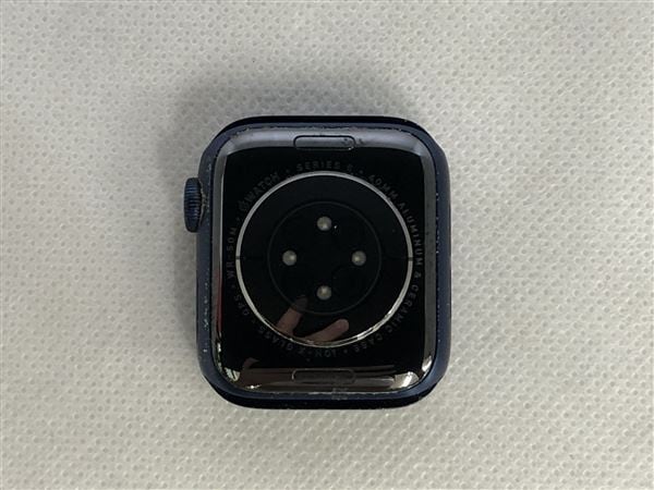 �y���Áz�y���S�ۏ؁z Series6[40mm/GPS]�A���~ �u���[ Apple Watch