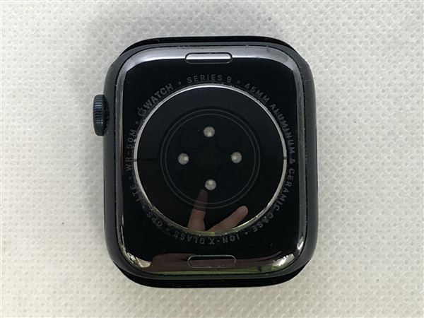 �y���Áz�y���S�ۏ؁z Series9[45mm/�Z�����[]�A���~ �~�b�h�i�C�g Apple Watch