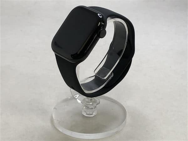 �y���Áz�y���S�ۏ؁z Series11[42mm/�Z�����[]�A���~ �W�F�b�g�u���b�N Apple Watch