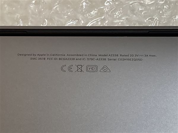 【中古】【安心保証】 MacBookPro 2020年 MYD82J/A