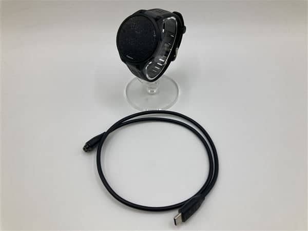 【中古】【安心保証】 GARMIN Forerunner 165 43mm ブラックグレー