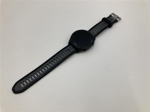 【中古】【安心保証】 GARMIN Forerunner 165 43mm ブラックグレー