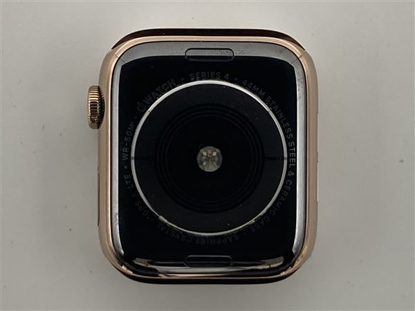 �y���Áz�y���S�ۏ؁z Series4[44mm/�Z�����[]�X�e�����X �S�[���h Apple Watch