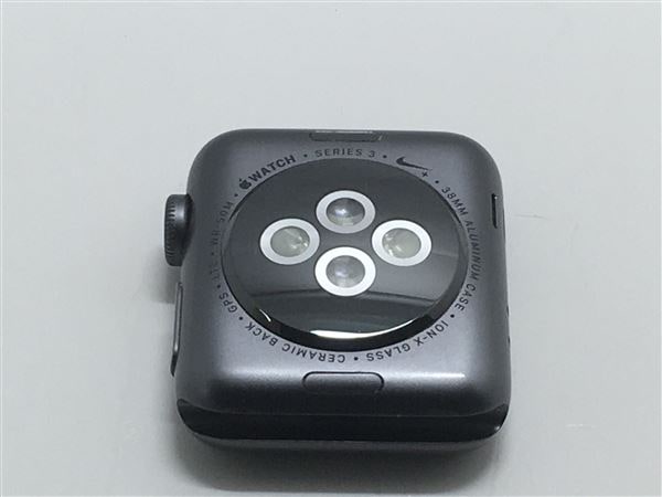 �y���Áz�y���S�ۏ؁z Series3[38mm/�Z�����[]�A���~ �X�y�[�X�O���C Apple Watch Nike