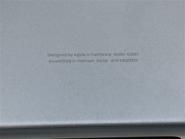 �y���Áz�y���S�ۏ؁z MacBookAir 2022�N MLY33J/A