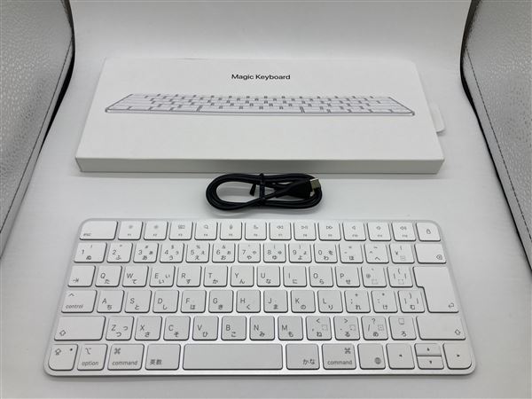 【極美品】Apple純正 11インチ マジックキーボード 日本語 ホワイト 11インチiPad Air（M2）用Magic Keyboard - 日本語 - ホワイト