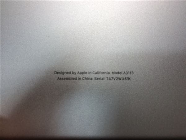 �y���Áz�y���S�ۏ؁z MacBookAir 2024�N MRXQ3J/A