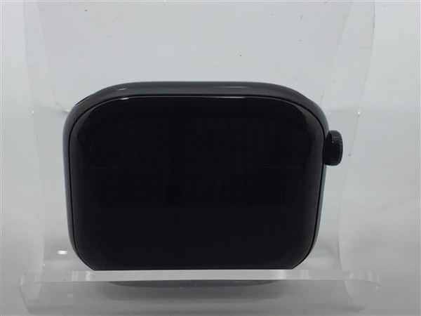 �y���Áz�y���S�ۏ؁z Series11[46mm/�Z�����[]�A���~ �W�F�b�g�u���b�N Apple Watch