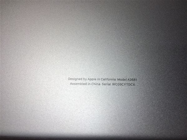 yÁzySۏ؁z MacBookAir 2022N MLXX3J/A