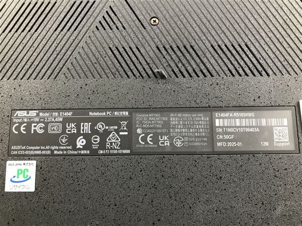 �y���Áz�y���S�ۏ؁z Windows �m�[�gPC 2022�N ASUS