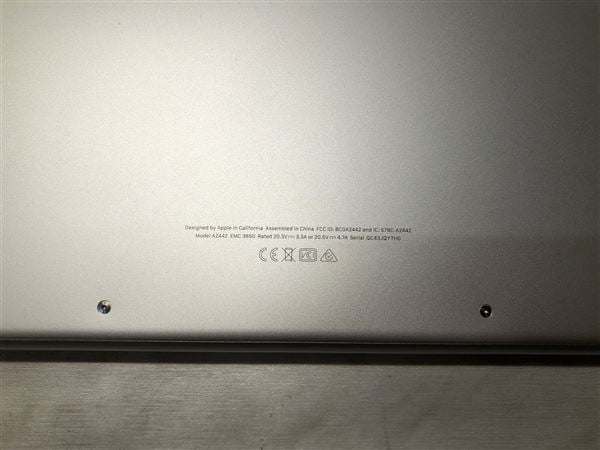 yÁzySۏ؁z MacBookPro 2021N MKGT3J/A