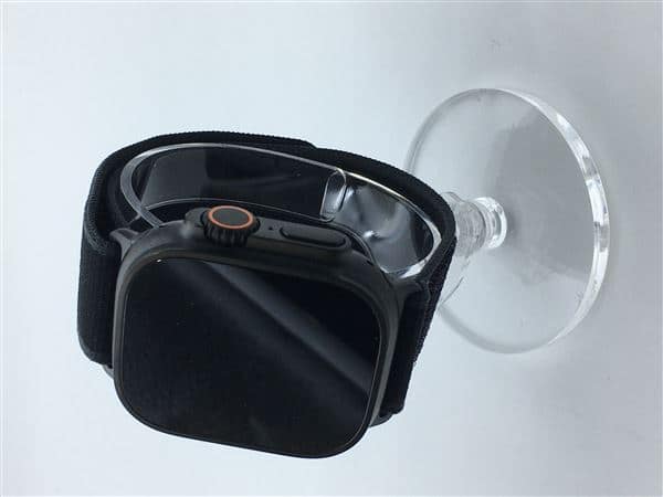 �y���Áz�y���S�ۏ؁z Ultra2[49mm/�Z�����[]�`�^�� �u���b�N Apple Watch
