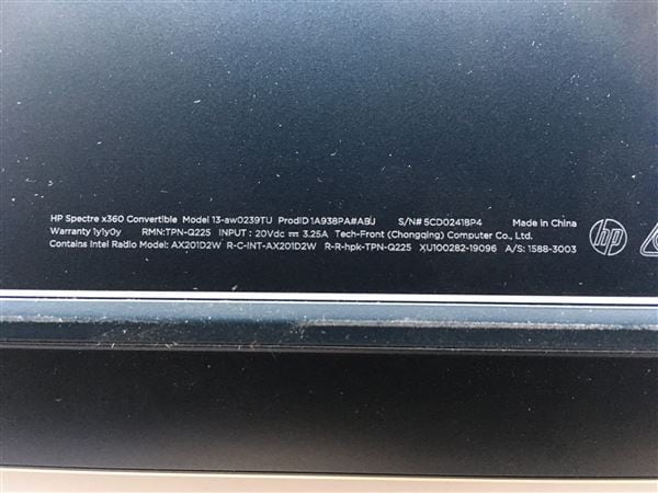 【中古】【安心保証】 Windows ノートPC 2019年 日本ヒューレット・パッカード