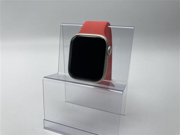 �y���Áz�y���S�ۏ؁z Series9[41mm/�Z�����[]�A���~ �X�^�[���C�g Apple Watch