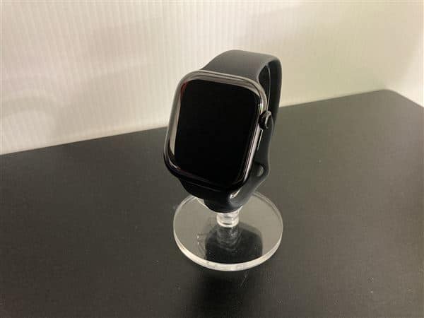 �y���Áz�y���S�ۏ؁z Series11[46mm/�Z�����[]�A���~ �W�F�b�g�u���b�N Apple Watch