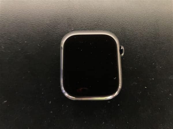 �y���Áz�y���S�ۏ؁z Series11[46mm/�Z�����[]�A���~ �W�F�b�g�u���b�N Apple Watch