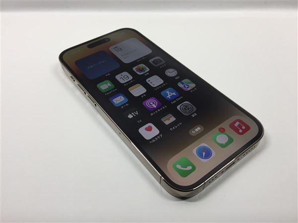 ゲオ公式通販サイト/ゲオオンラインストア【中古】【安心保証】 iPhone14 Pro[128GB] SIMフリー MQ073J ゴールド:  スマホ・タブレット