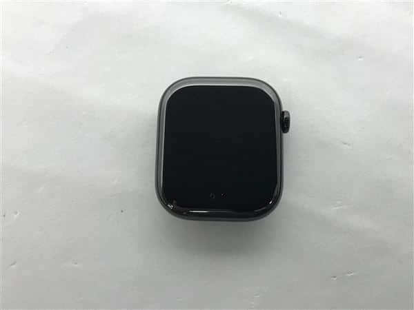�y���Áz�y���S�ۏ؁z Series11[46mm/�Z�����[]�A���~ �W�F�b�g�u���b�N Apple Watch